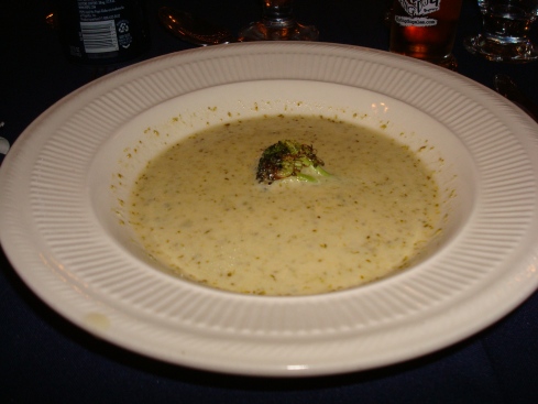 Broccoli and Sharp Cheddar Bisque